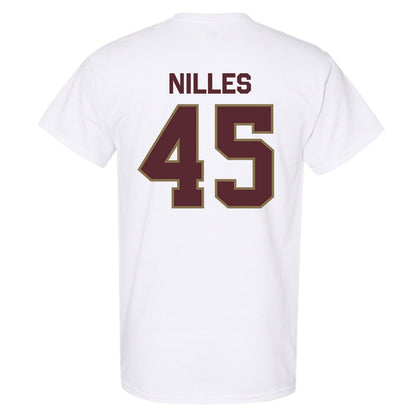 Texas State - NCAA Football : Cole Nilles - Classic Shersey T-Shirt-1