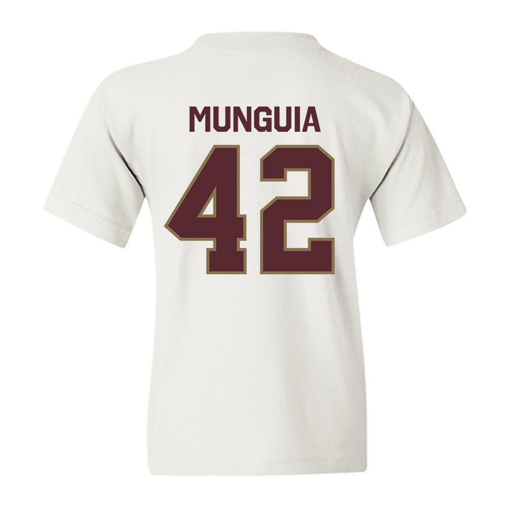 Texas State - NCAA Baseball : Austin Munguia - Classic Shersey Youth T-Shirt-1