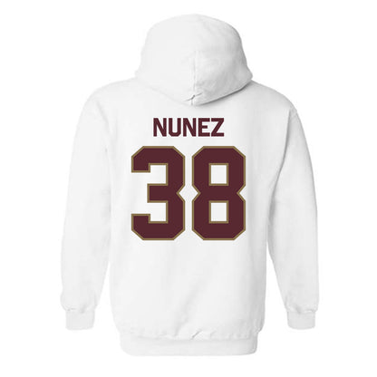 Texas State - NCAA Football : David Nunez - Classic Shersey Hooded Sweatshirt-1