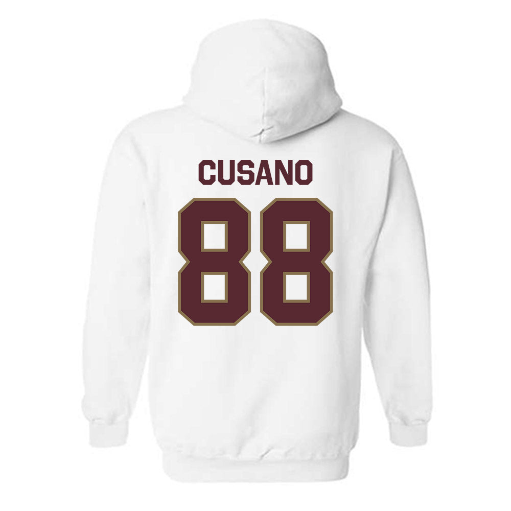 Texas State - NCAA Football : Tucker Cusano - Classic Shersey Hooded Sweatshirt-1