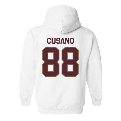 Texas State - NCAA Football : Tucker Cusano - Classic Shersey Hooded Sweatshirt-1