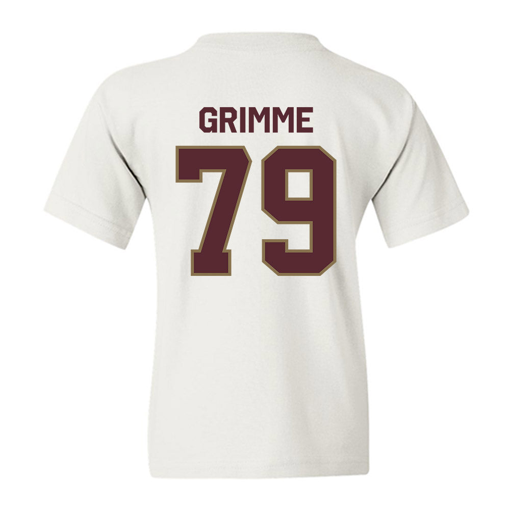 Texas State - NCAA Football : Alan Grimme - Classic Shersey Youth T-Shirt-1