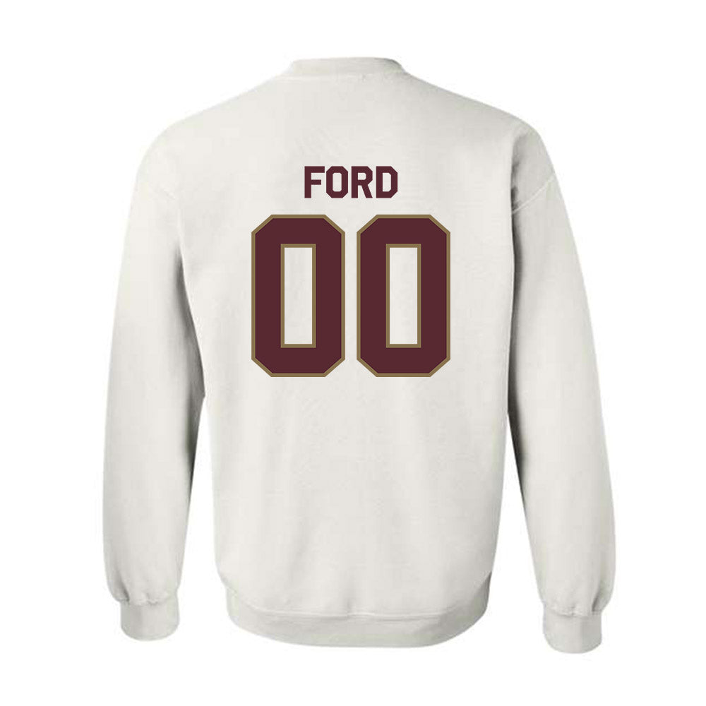 Texas State - NCAA Football : Noah Ford - Classic Shersey Crewneck Sweatshirt-1