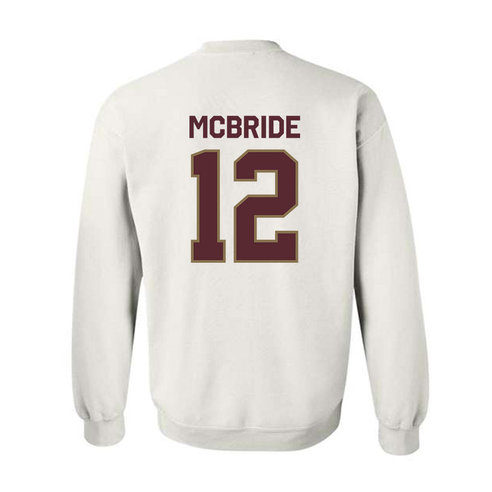 Texas State - NCAA Women's Basketball : Kyla McBride - Classic Shersey Crewneck Sweatshirt-1
