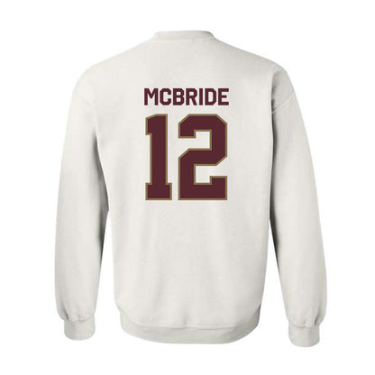 Texas State - NCAA Women's Basketball : Kyla McBride - Classic Shersey Crewneck Sweatshirt-1