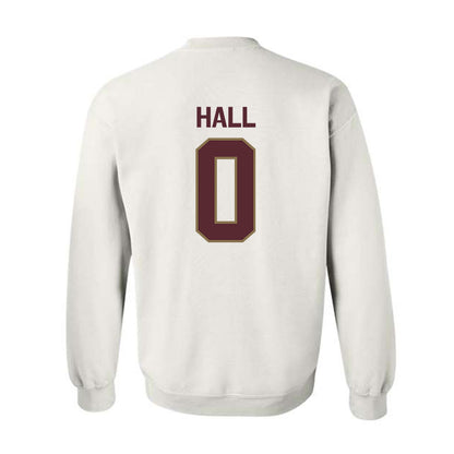 Texas State - NCAA Men's Basketball : Dj Hall - Classic Shersey Crewneck Sweatshirt-1