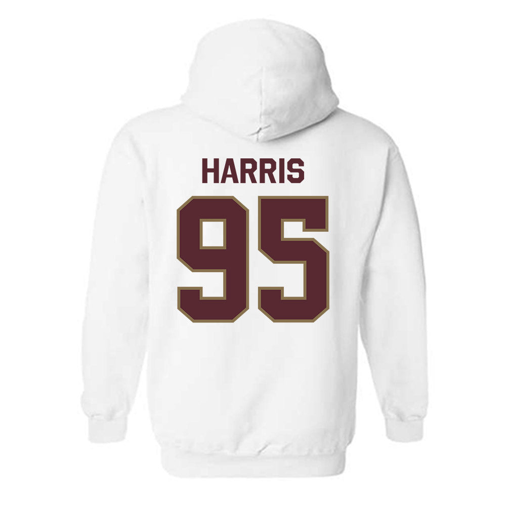 Texas State - NCAA Football : Jaylen Harris - Classic Shersey Hooded Sweatshirt-1