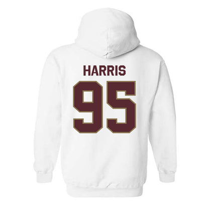 Texas State - NCAA Football : Jaylen Harris - Classic Shersey Hooded Sweatshirt-1