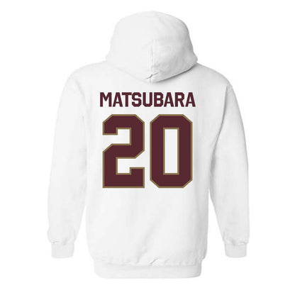Texas State - NCAA Women's Soccer : Luna Matsubara - Classic Shersey Hooded Sweatshirt-1
