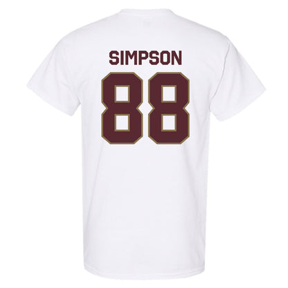Texas State - NCAA Football : Jake Simpson - Classic Shersey T-Shirt-1