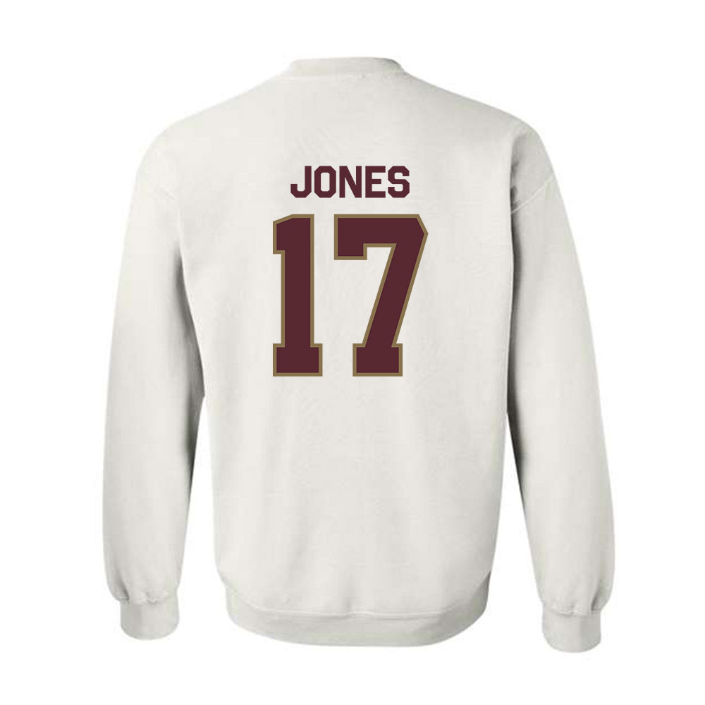 Texas State - NCAA Football : chris jones - Classic Shersey Crewneck Sweatshirt-1