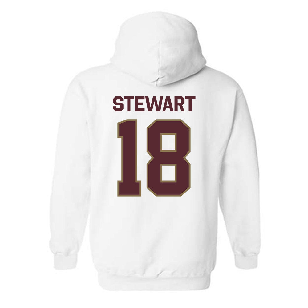 Texas State - NCAA Baseball : Jayden Stewart - Classic Shersey Hooded Sweatshirt-1