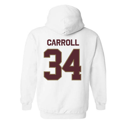Texas State - NCAA Baseball : Coll Carroll - Classic Shersey Hooded Sweatshirt-1