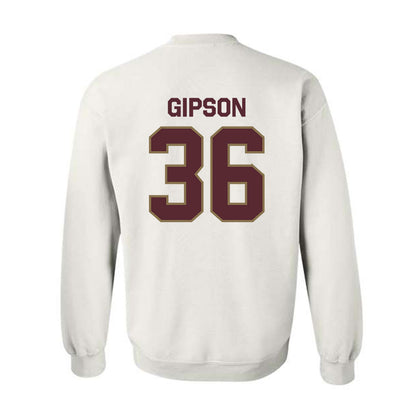 Texas State - NCAA Football : Greg Gipson - Classic Shersey Crewneck Sweatshirt-1