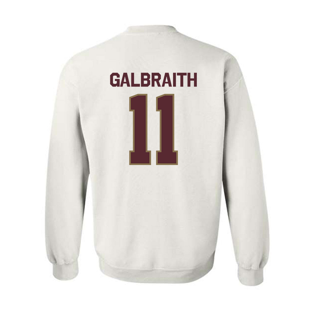 Texas State - NCAA Women's Basketball : Mia Galbraith - Classic Shersey Crewneck Sweatshirt-1
