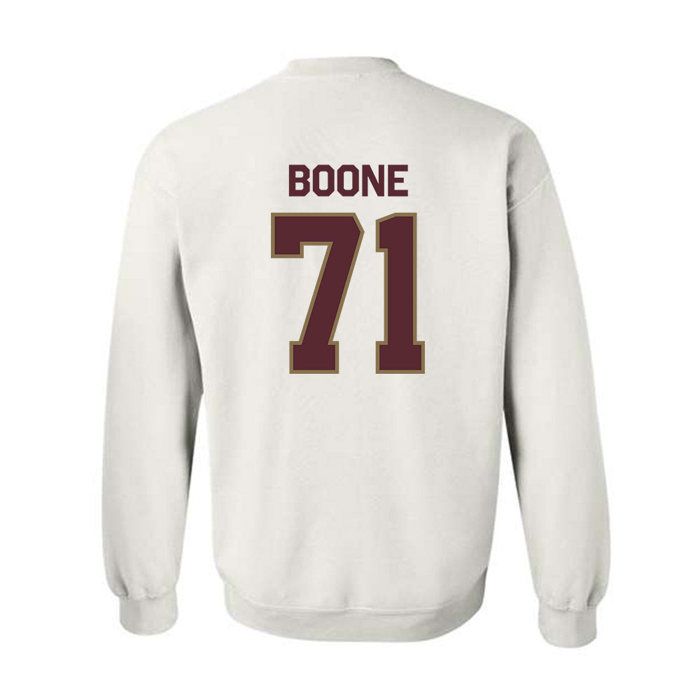 Texas State - NCAA Football : William Boone - Classic Shersey Crewneck Sweatshirt-1