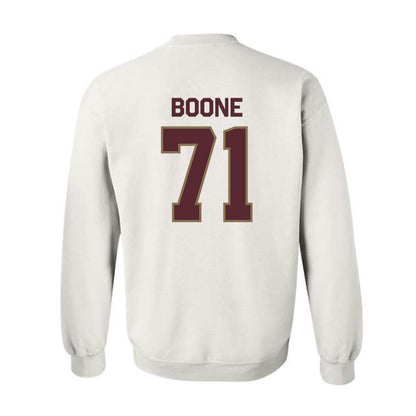 Texas State - NCAA Football : William Boone - Classic Shersey Crewneck Sweatshirt-1