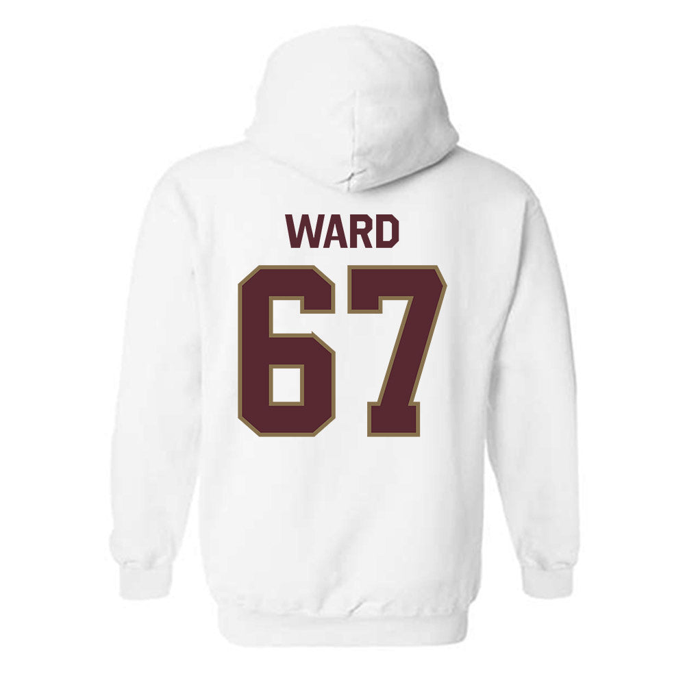 Texas State - NCAA Football : Preston Ward - Classic Shersey Hooded Sweatshirt-1