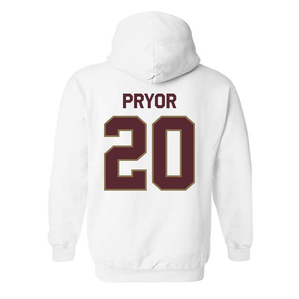 Texas State - NCAA Football : Cole Pryor - Classic Shersey Hooded Sweatshirt-1