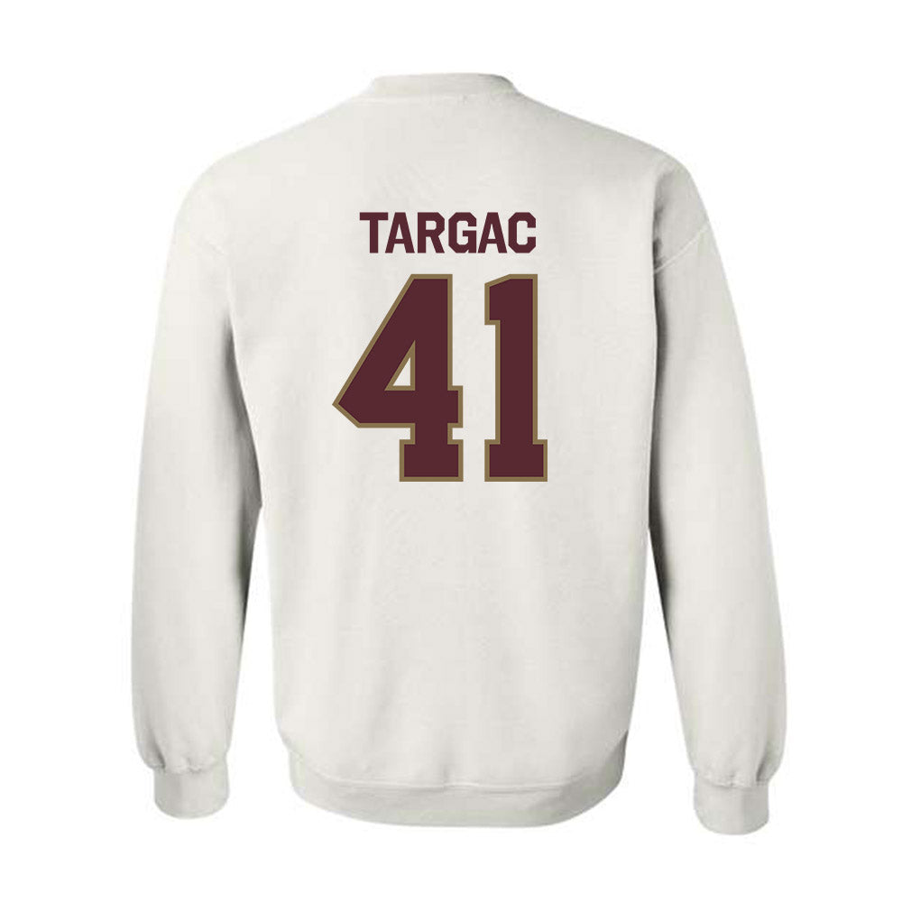 Texas State - NCAA Baseball : Titan Targac - Classic Shersey Crewneck Sweatshirt-1