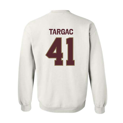 Texas State - NCAA Baseball : Titan Targac - Classic Shersey Crewneck Sweatshirt-1