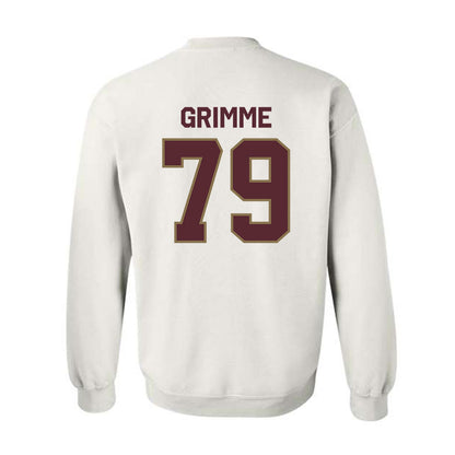 Texas State - NCAA Football : Alan Grimme - Classic Shersey Crewneck Sweatshirt-1