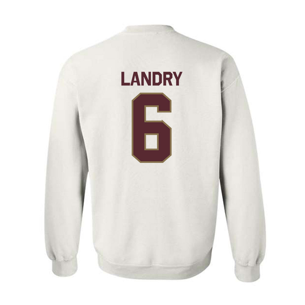 Texas State - NCAA Football : Jo'Laison Landry - Classic Shersey Crewneck Sweatshirt-1