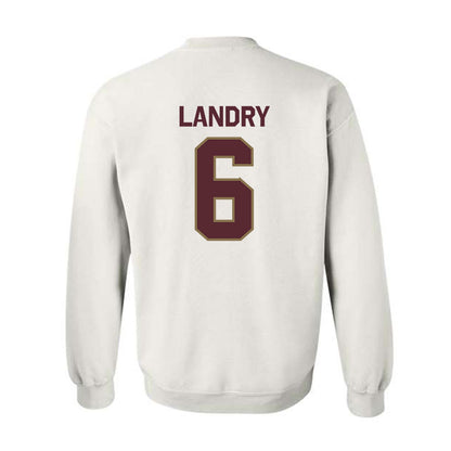Texas State - NCAA Football : Jo'Laison Landry - Classic Shersey Crewneck Sweatshirt-1