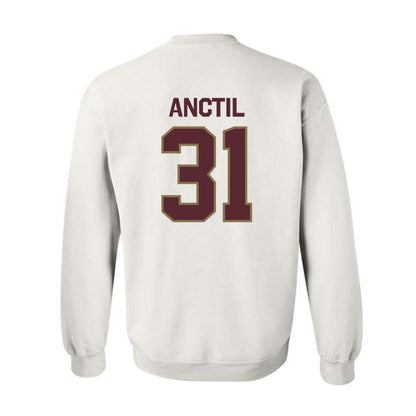 Texas State - NCAA Baseball : Justin Anctil - Classic Shersey Crewneck Sweatshirt-1
