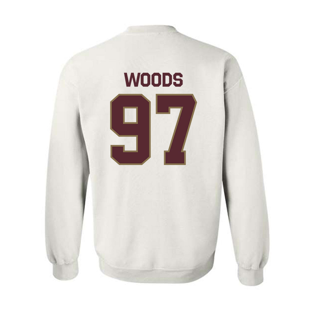 Texas State - NCAA Football : Devarrick Woods - Classic Shersey Crewneck Sweatshirt-1