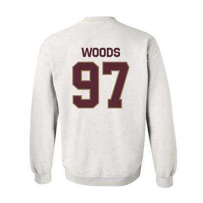 Texas State - NCAA Football : Devarrick Woods - Classic Shersey Crewneck Sweatshirt-1