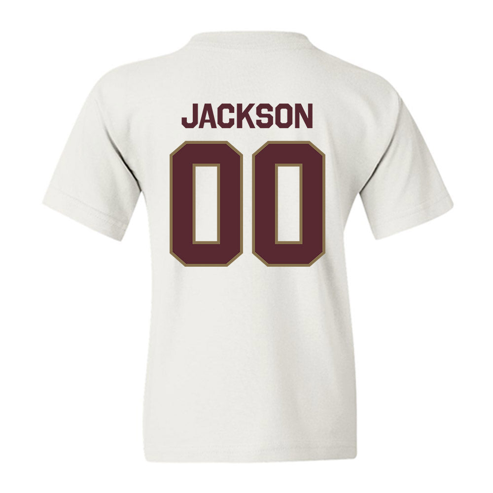 Texas State - NCAA Football : Davian Jackson - Classic Shersey Youth T-Shirt-1