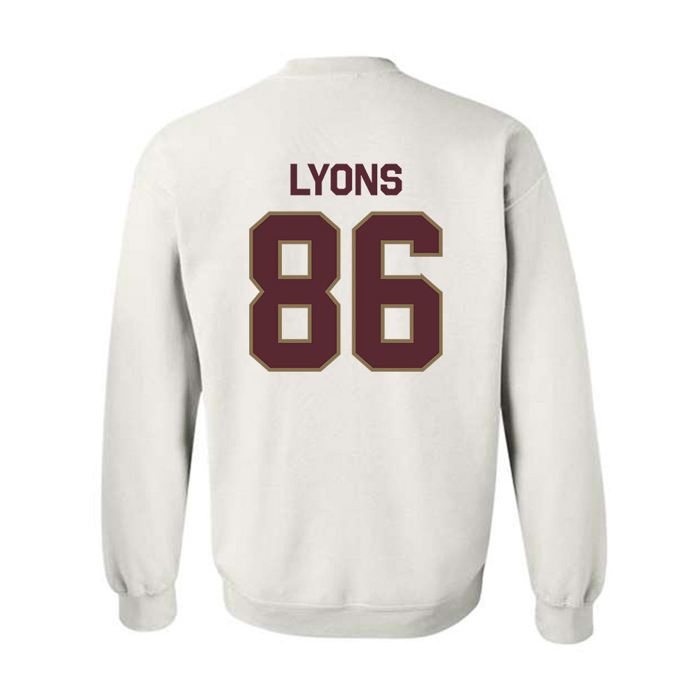 Texas State - NCAA Football : Titus Lyons - Classic Shersey Crewneck Sweatshirt-1
