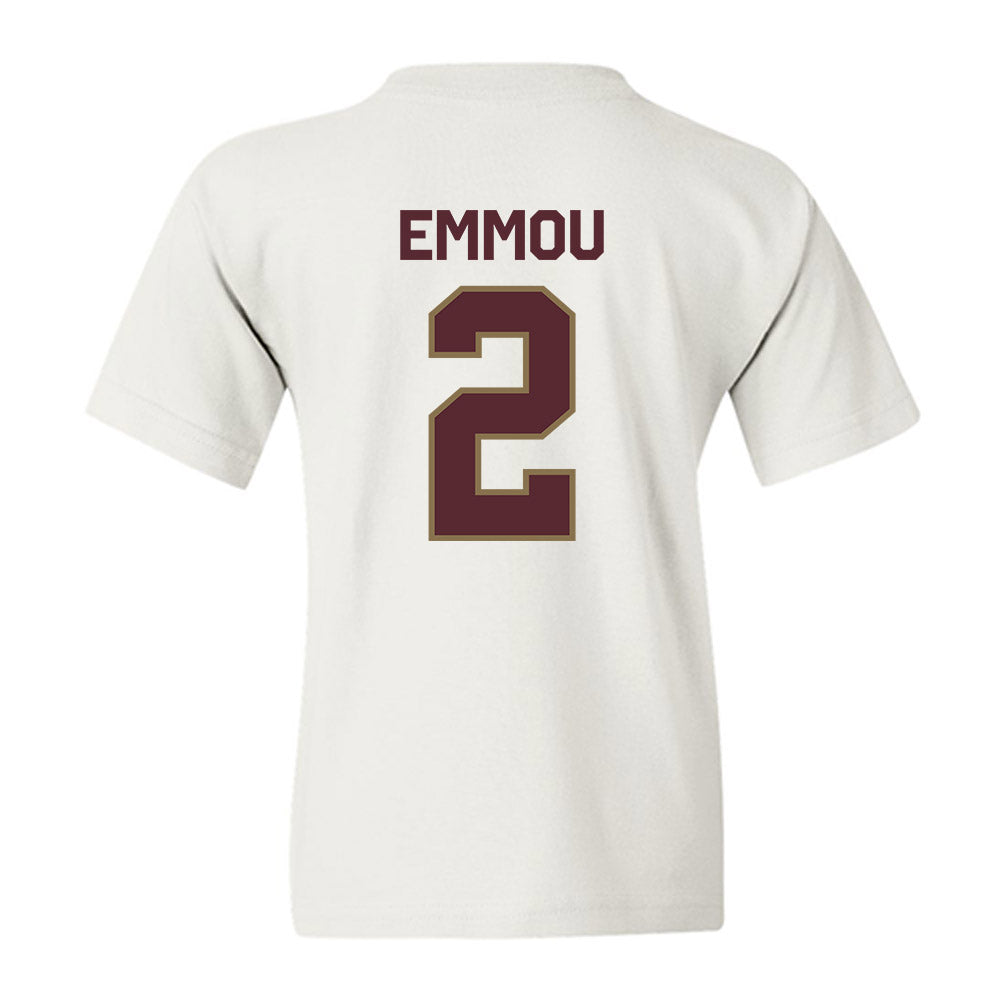 Texas State - NCAA Men's Basketball : Franck Emmou - Classic Shersey Youth T-Shirt-1