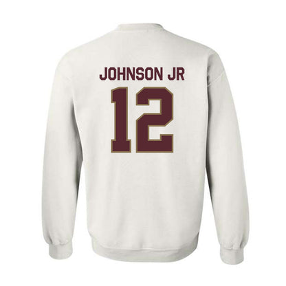 Texas State - NCAA Football : Lorenzo Johnson Jr - Classic Shersey Crewneck Sweatshirt-1