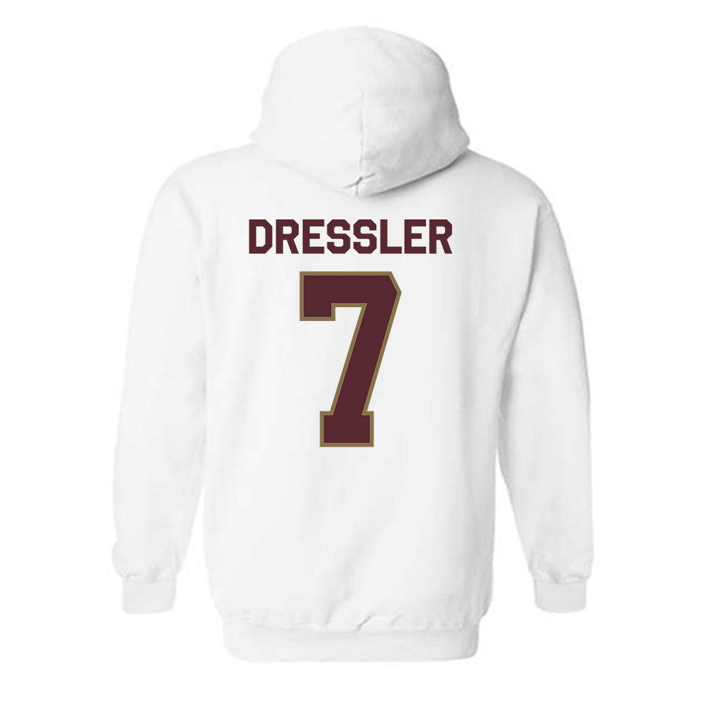 Texas State - NCAA Softball : Jayleigh Dressler - Classic Shersey Hooded Sweatshirt-1