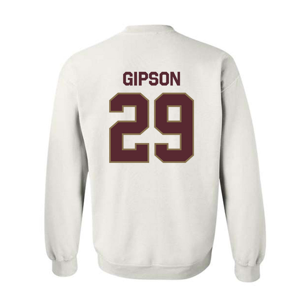 Texas State - NCAA Football : Greg Gipson - Classic Shersey Crewneck Sweatshirt-1