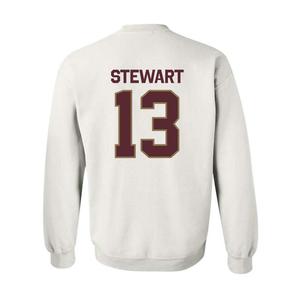 Texas State - NCAA Women's Soccer : Sanai Stewart - Classic Shersey Crewneck Sweatshirt-1
