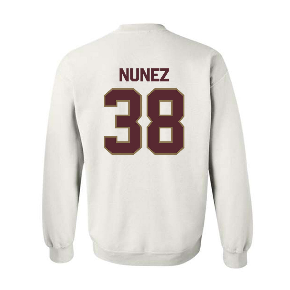 Texas State - NCAA Football : David Nunez - Classic Shersey Crewneck Sweatshirt-1