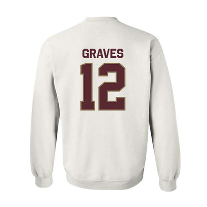 Texas State - NCAA Football : Lakeyleon Graves - Classic Shersey Crewneck Sweatshirt-1