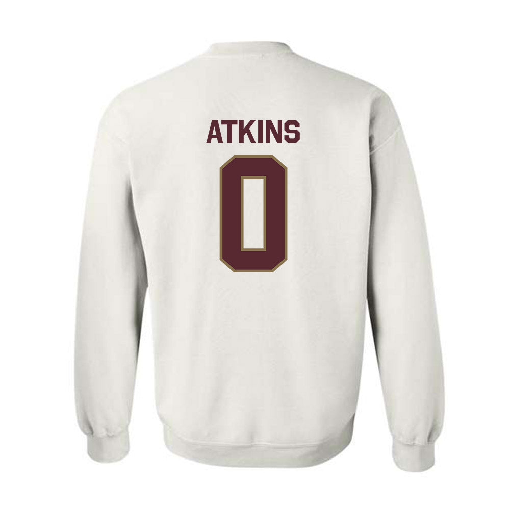 Texas State - NCAA Football : Taji Atkins - Classic Shersey Crewneck Sweatshirt-1