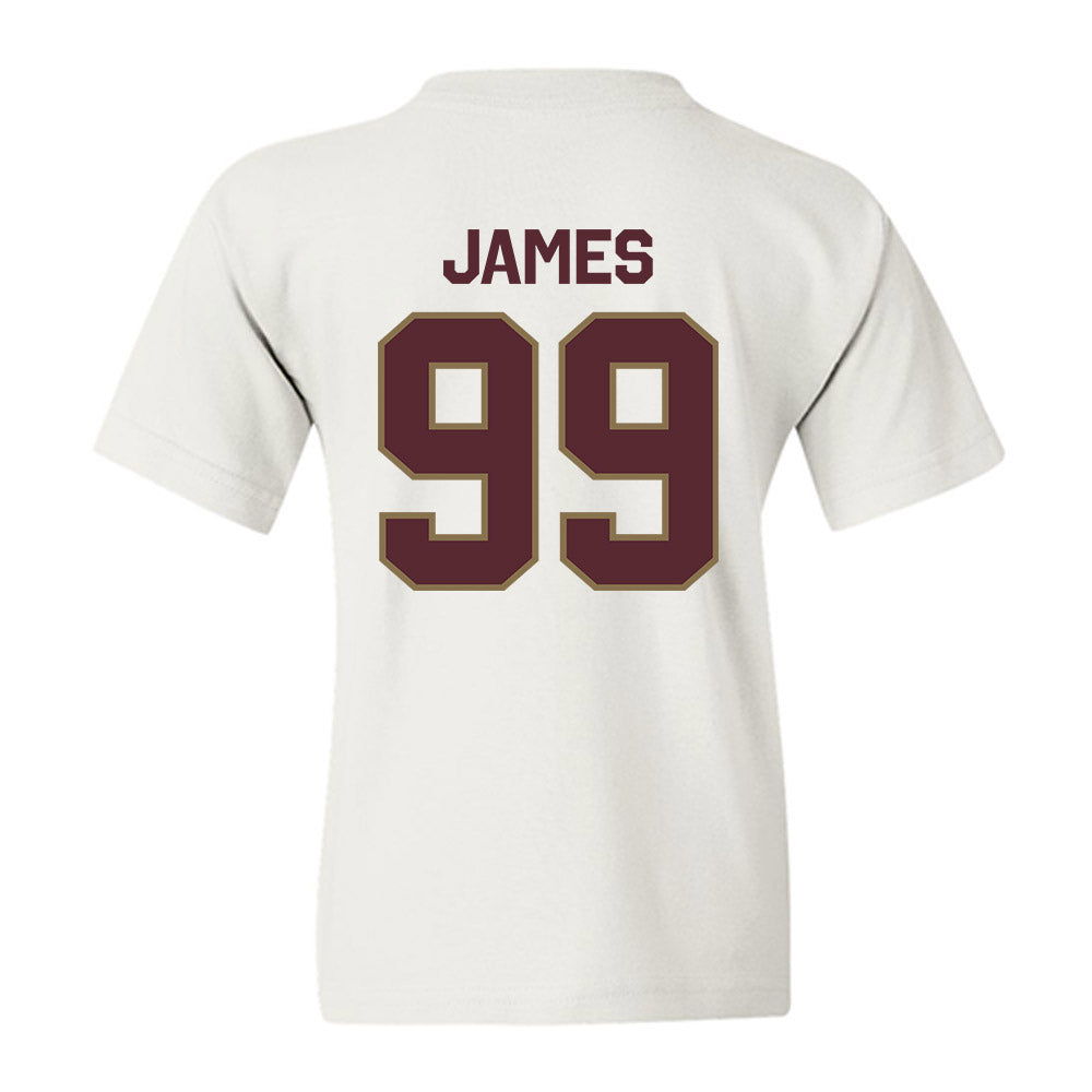 Texas State - NCAA Football : Kaleb James - Classic Shersey Youth T-Shirt-1