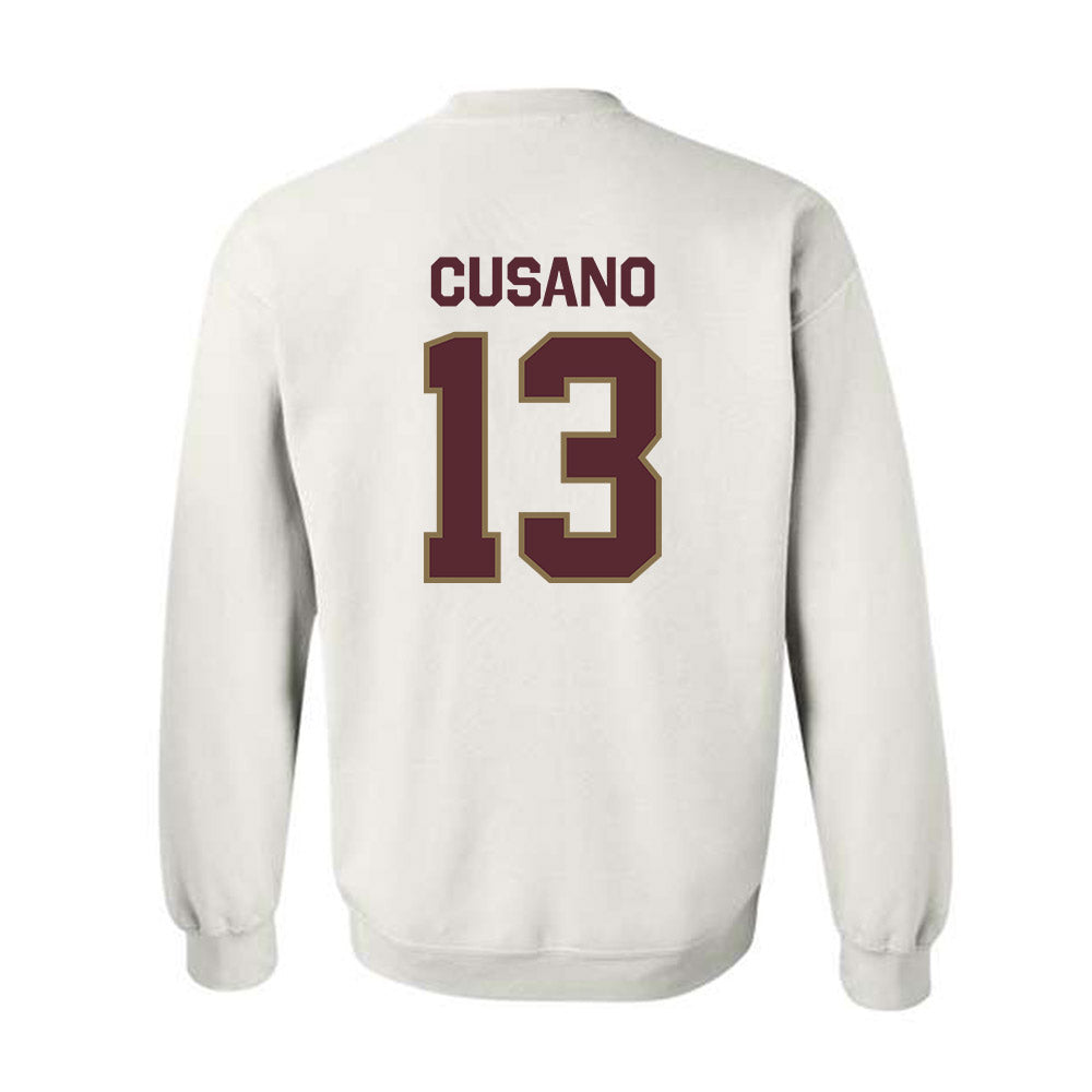 Texas State - NCAA Football : Tucker Cusano - Classic Shersey Crewneck Sweatshirt-1