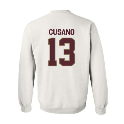 Texas State - NCAA Football : Tucker Cusano - Classic Shersey Crewneck Sweatshirt-1