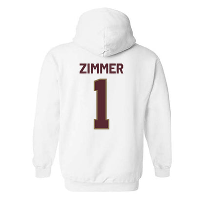 Texas State - NCAA Softball : Cadee Zimmer - Classic Shersey Hooded Sweatshirt-1