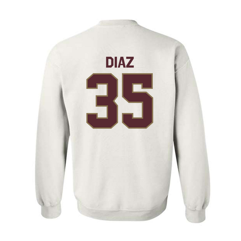 Texas State - NCAA Baseball : Colby Diaz - Classic Shersey Crewneck Sweatshirt-1