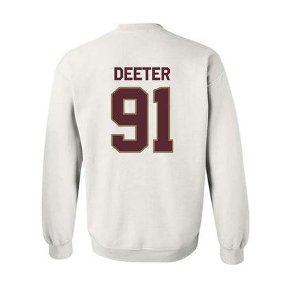 Texas State - NCAA Football : Jp Deeter - Classic Shersey Crewneck Sweatshirt-1