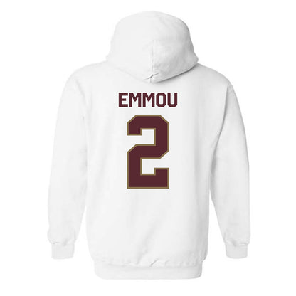 Texas State - NCAA Men's Basketball : Franck Emmou - Classic Shersey Hooded Sweatshirt-1
