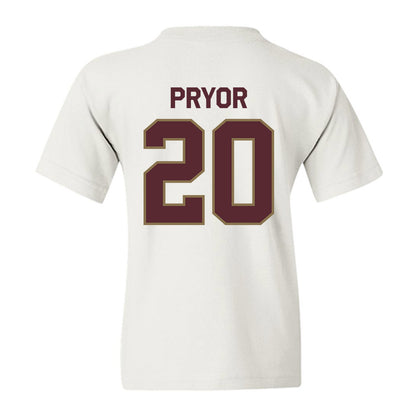 Texas State - NCAA Football : Cole Pryor - Classic Shersey Youth T-Shirt-1