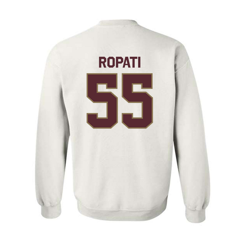 Texas State - NCAA Football : Etueni Ropati - Classic Shersey Crewneck Sweatshirt-1